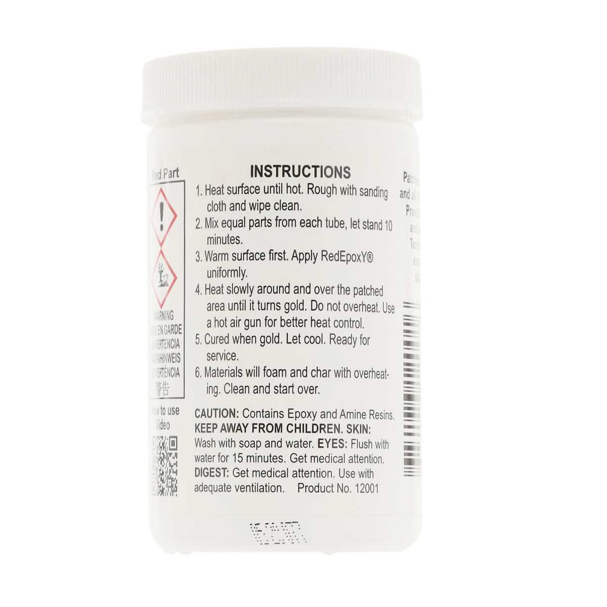 HS12001 High Side Red Epoxy Touch-Up Paint