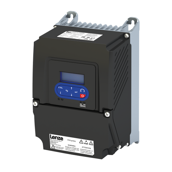 I55AP211D00701K00S | Lenze i550 protec VFD 1.5HP NEMA 4X (IP66) 1/3PH 230/240VAC Standard I/O