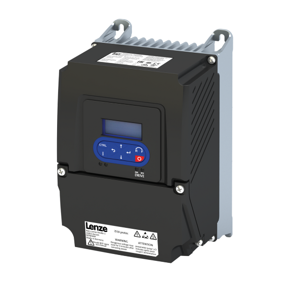 I55AP215G00701K00S | Lenze i550 protec VFD 2HP NEMA 4X (IP66) 3PH 480/600VAC Standard I/O