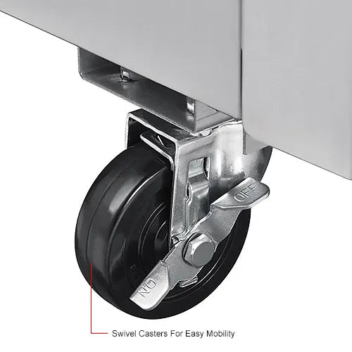 Nexel® Reach In Freezer, 1 Solid Door, 23 Cu. Ft., Stainless Steel