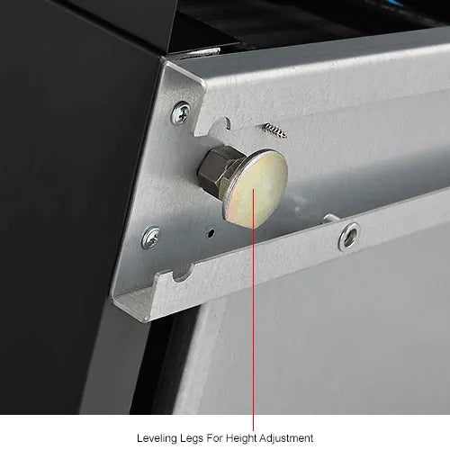 Nexel® Merchandiser Refrigerator, 1 Glass Door, 9.1 Cu. Ft.