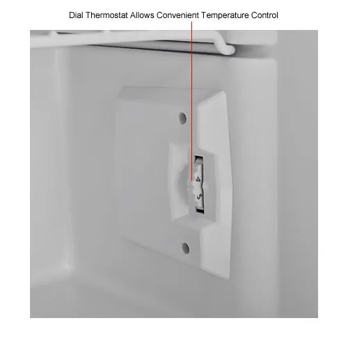 Nexel® Compact Refrigerator, Black, 2.7 Cu. Ft.