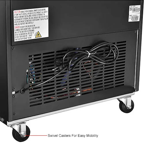 Nexel® Merchandiser Refrigerator, 1 Glass Door, 23 Cu. Ft.