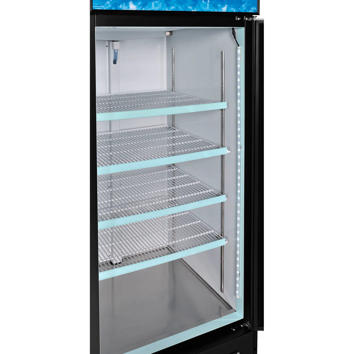 Nexel® Merchandiser Refrigerator, 1 Glass Door, 23 Cu. Ft.