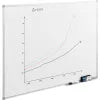 Global Industrial™ Antimicrobial Magnetic Whiteboard, Steel Surface, 36"W x 24"H
