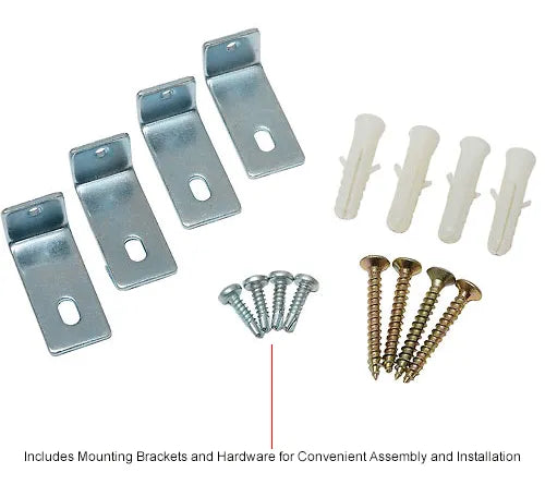 Global Industrial™ Magnetic Whiteboard - 48"W x 36"H - Steel Surface - Pack of 2