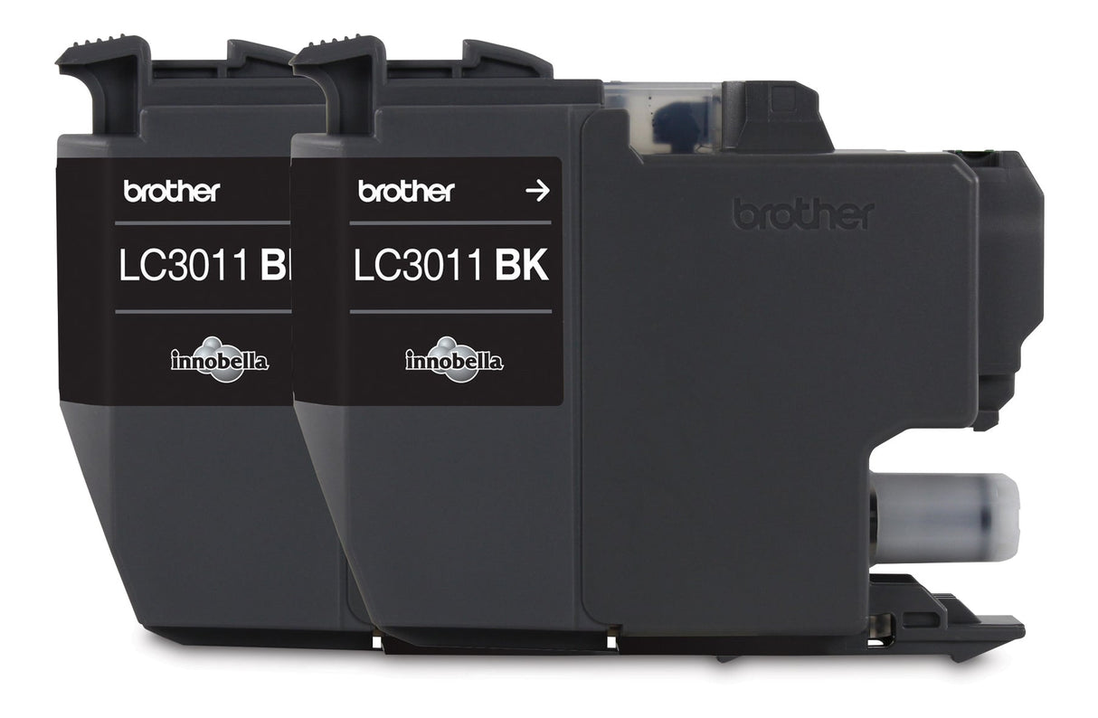 Brother LC30112PKS Black Ink Cartridge, 2 Pack