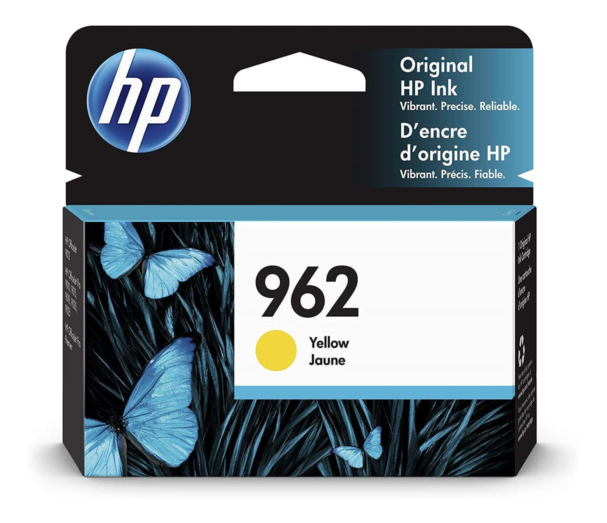 3HZ98AN#140 HP #962 YELLOW ORIGINAL INK CARTRIDGE
