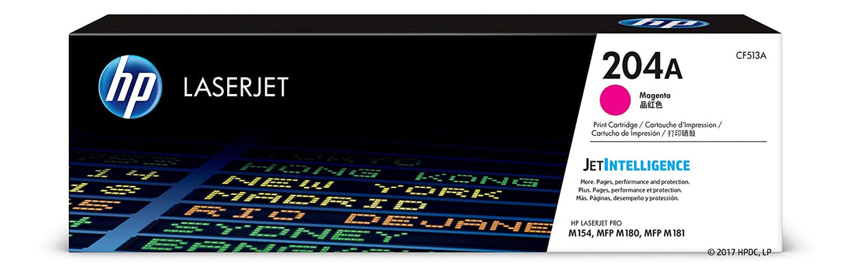 HP 204A (CF513A) Magenta Original LaserJet Toner Cartridge