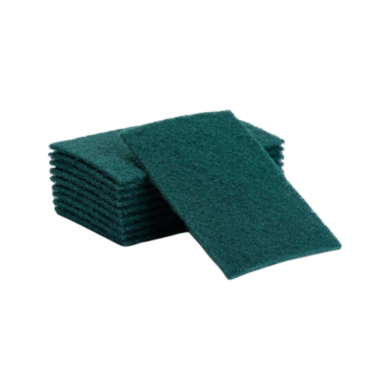 Heavy-Duty Scouring Pads, 15x10cm (480 Total Pads/Case)