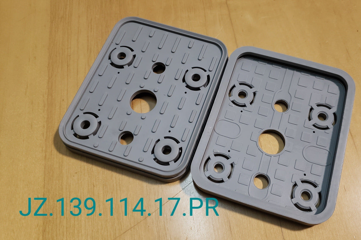 CNC - Rubber Pad 139*114mm for circuit system