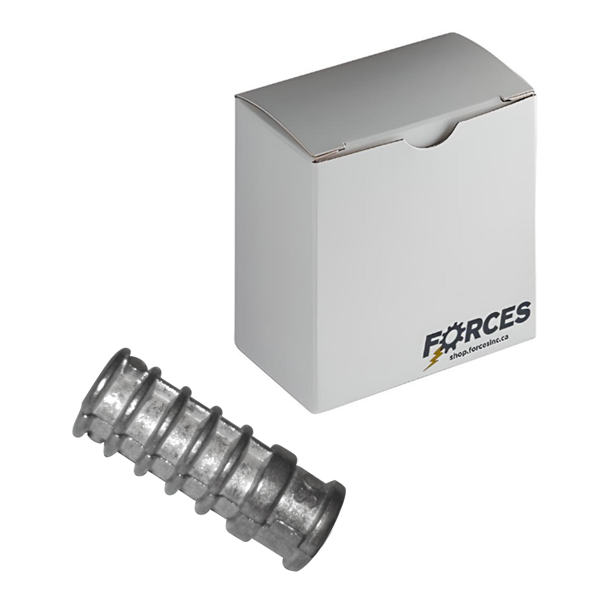 3/8" x 2-1/2" Lag Shield - Aluminum