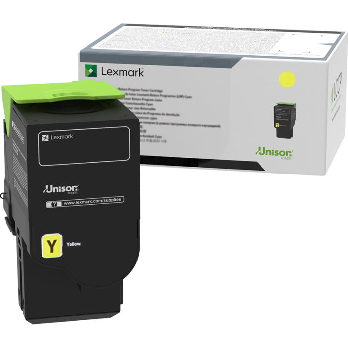 Lexmark 75M1HY0 Yellow High Yield Return Program Toner