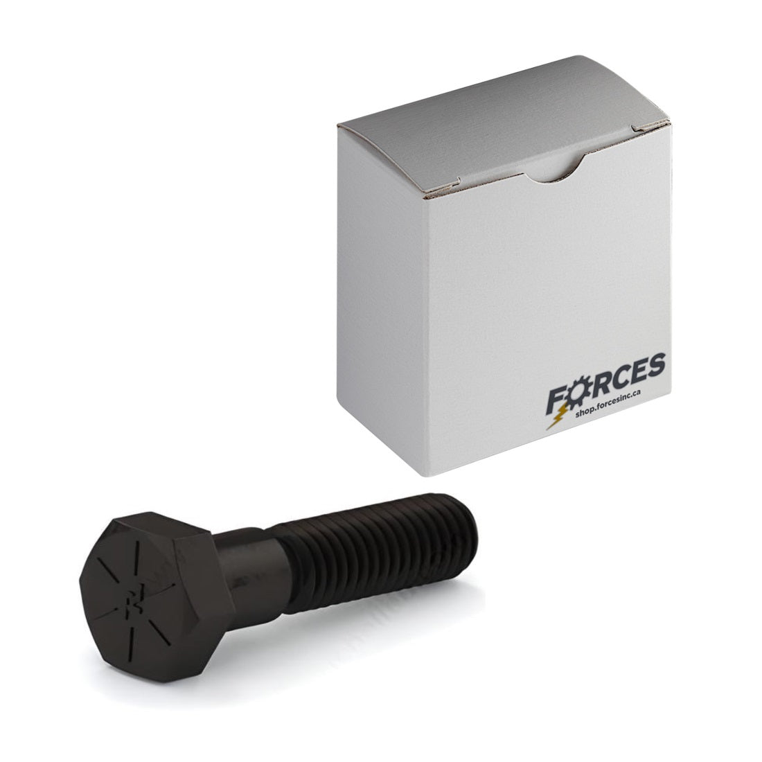 Hex Head Bolt 7/8"-9 x 5" Partial thread - Plain Steel Grade 8