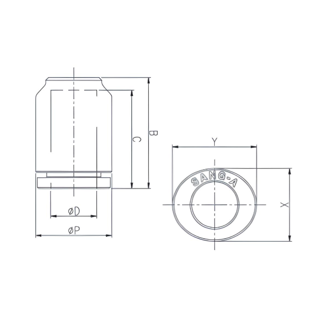 Push to Connect Tube Cap 4mm