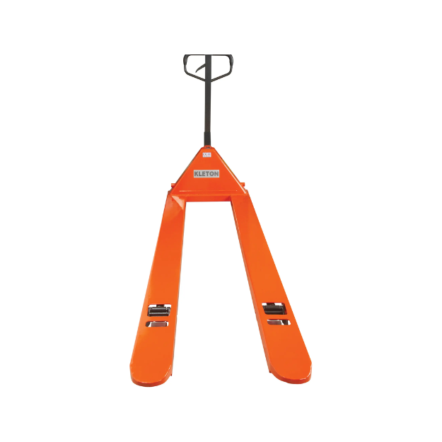 8' Long Fork Hydraulic Pallet Jack Truck, 96" L x 27" W, 4400 lbs. Capacity