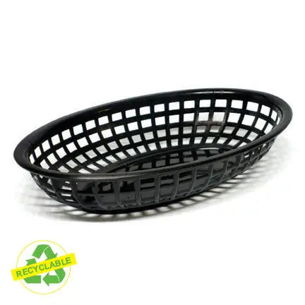 Panier ovale en plastique