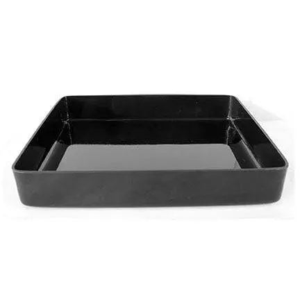 Plateau rectangulaire de comptoir, coin carré, 2" hauteur
