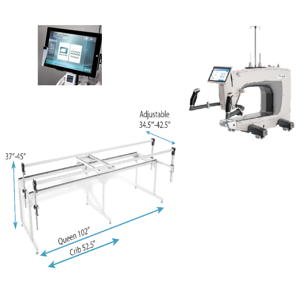 Grace Q'nique Q19X Elite Longarm Quilting Machine