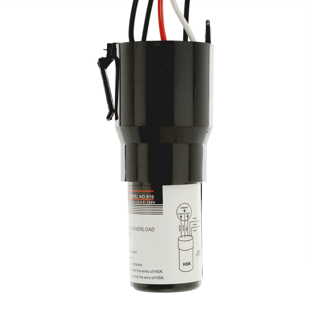 RCO810 Refrigerator Relay Capacitor Overload Part