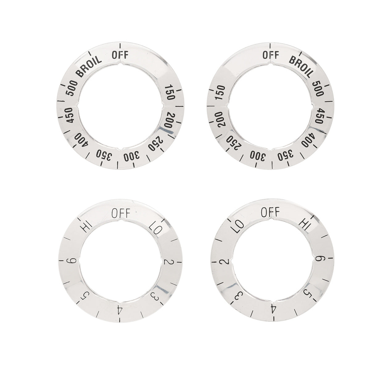 Black Oven Control Knob Kit - Universal Fit, Part#: RK101