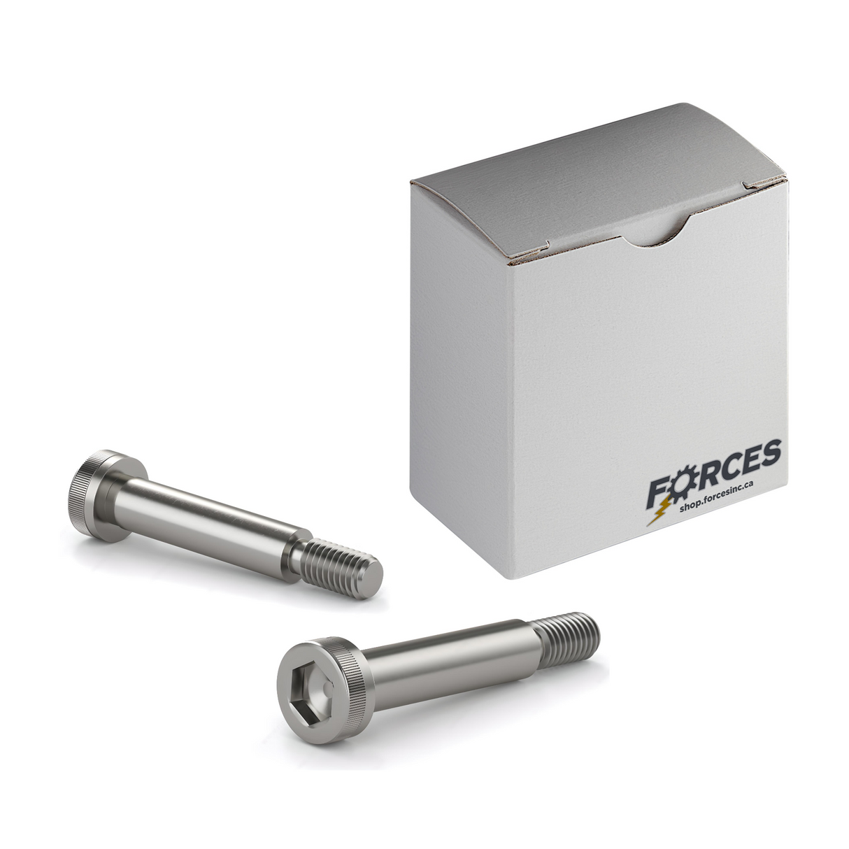 Shoulder Screw M8-1.25 x 10mm x 40mm - Stainless Steel A2(18-8) ISO 7379