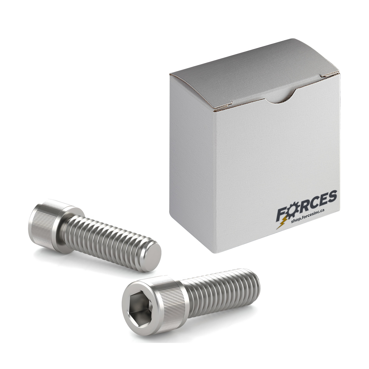 #2-56 x 1/4" Socket Head Cap Screw Full Thread - Stainless Steel 18-8