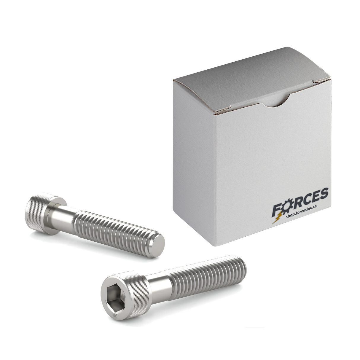 1/4"-20 x 2" Socket Head Cap Screw Partial thread - Stainless Steel 316
