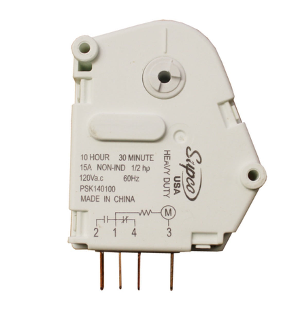 K1401GEO Refrigerator Defrost Timer - 10hr 30min Cycle