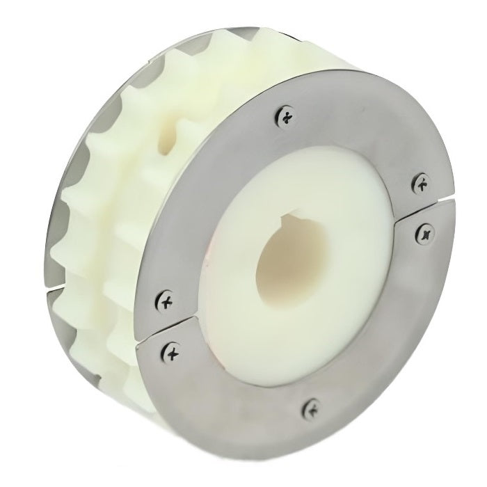 Split Conveyor Sprocket With Guides (Machined) Series 820 - 1" Bore