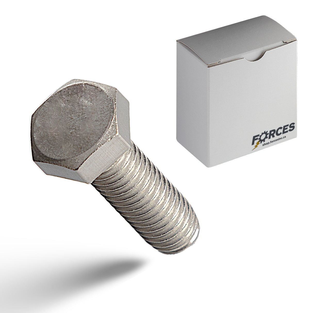 Hex Head Bolt M10-1.5 x 20mm Full thread - Stainless Steel A4 (316)