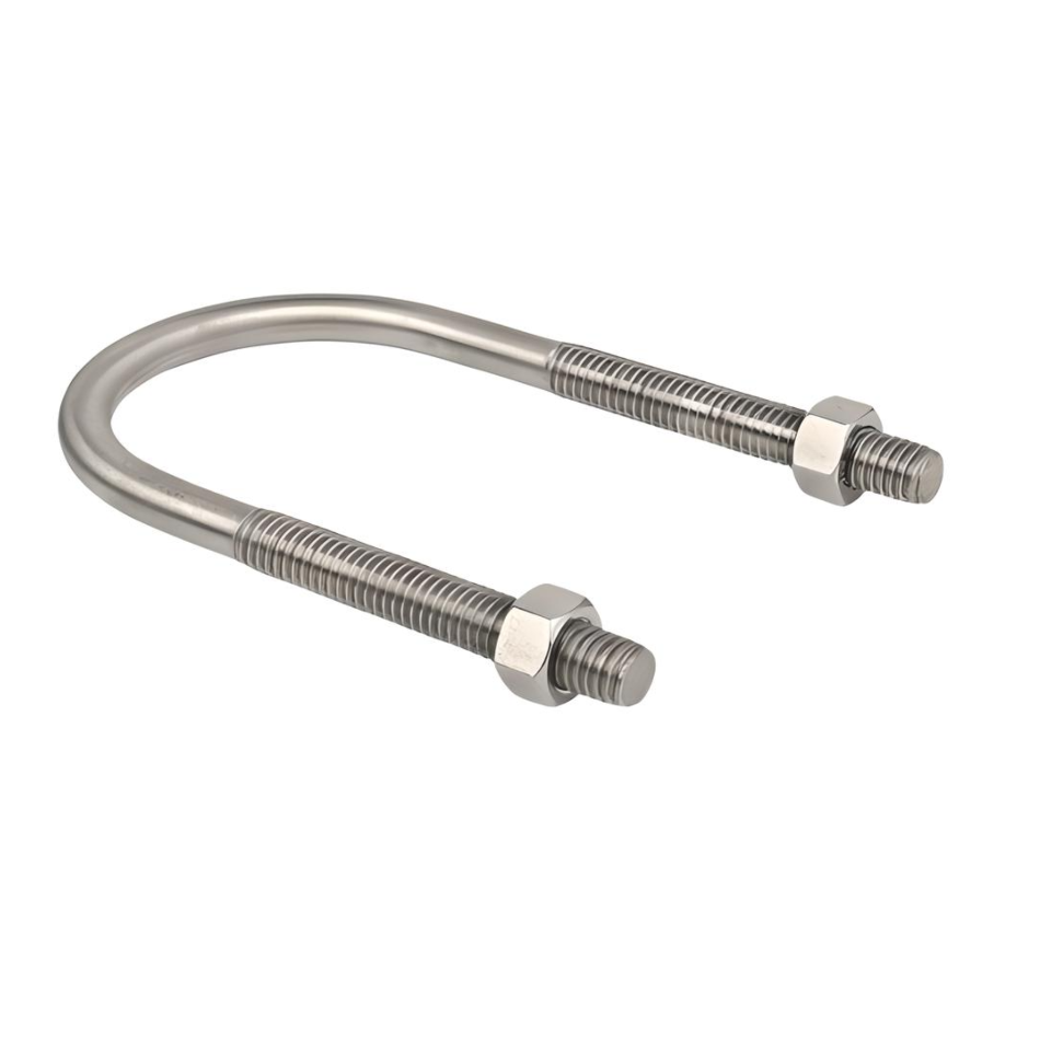 304 Stainless Steel U-Bolt 1-1/4" (ID) x 1/4"-20 x 2-1/4" (H)