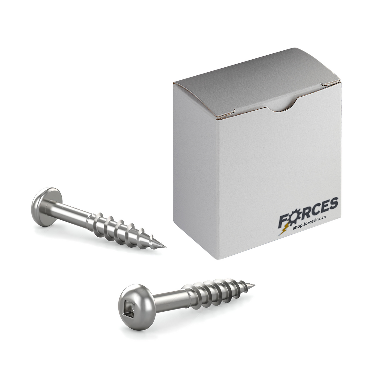 #8 x 1-1/4" Deck Screws Pan Head Stainless Steel 18-8