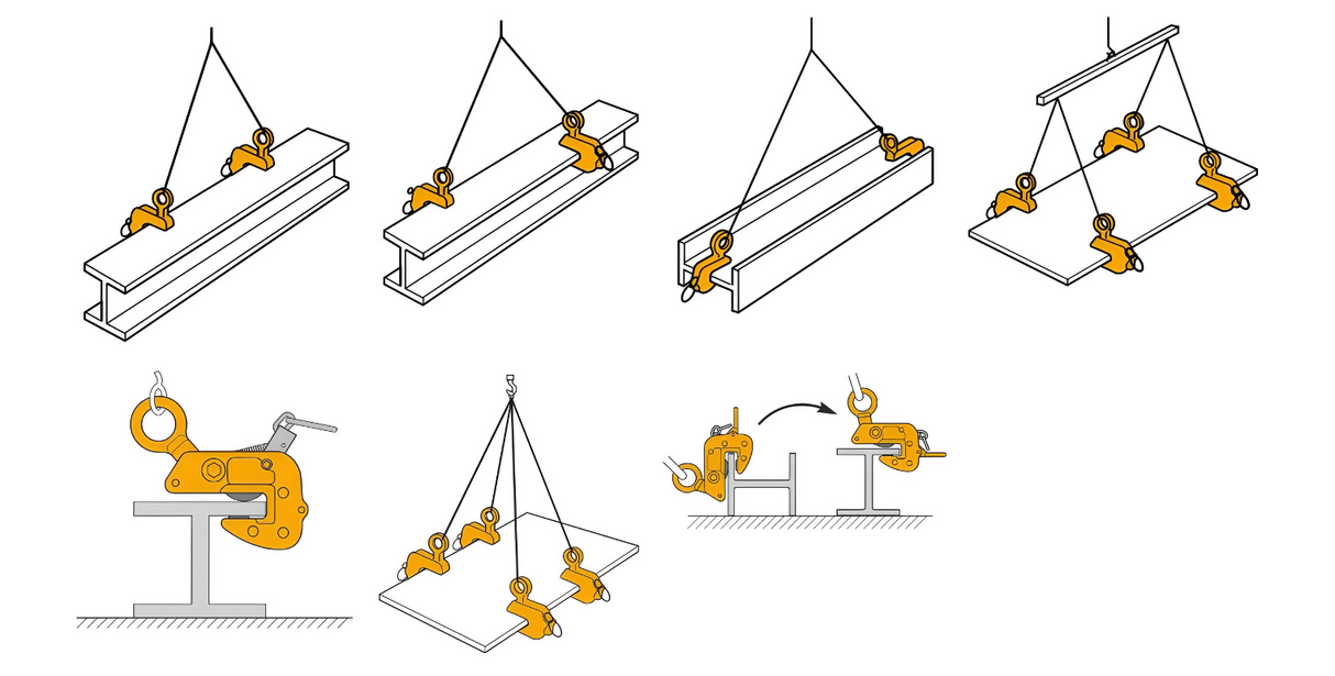 Super Heavy-Duty Lateral Plate Clamp