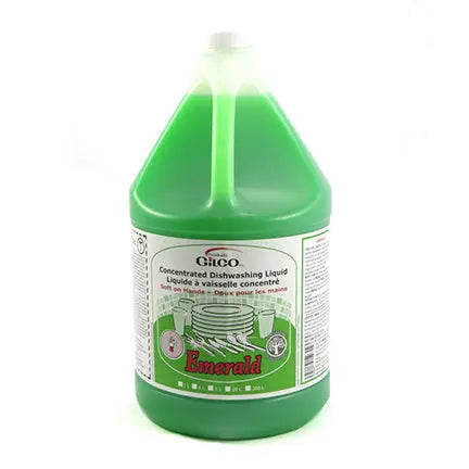 Savon vaisselle concentré, vert 4 litres