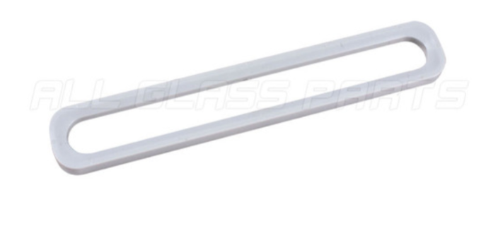 Cale pour serrure multipoint (fourche moyenne) (Truth Hardware) (blanc)