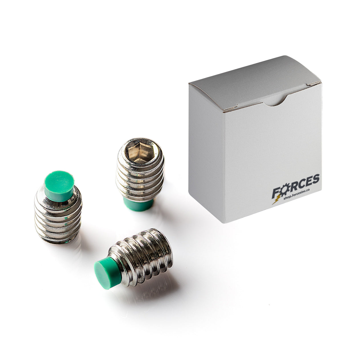 Nylon Tip Set Screw 1/4"-20 x 3/8" Stainless Steel 18-8