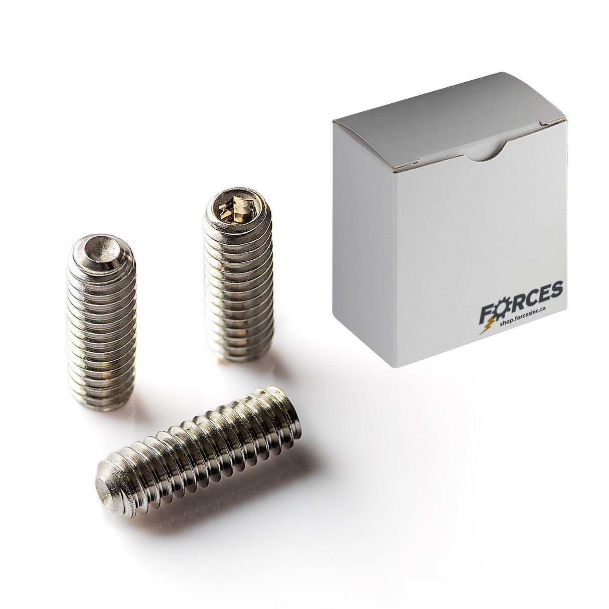 Cup Point Set Screw #8-32 x 1/2" Stainless Steel 18-8