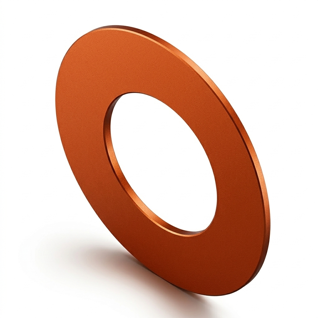 6" Ring Flange Gasket #150 THK 1/16" - Silicone Rubber