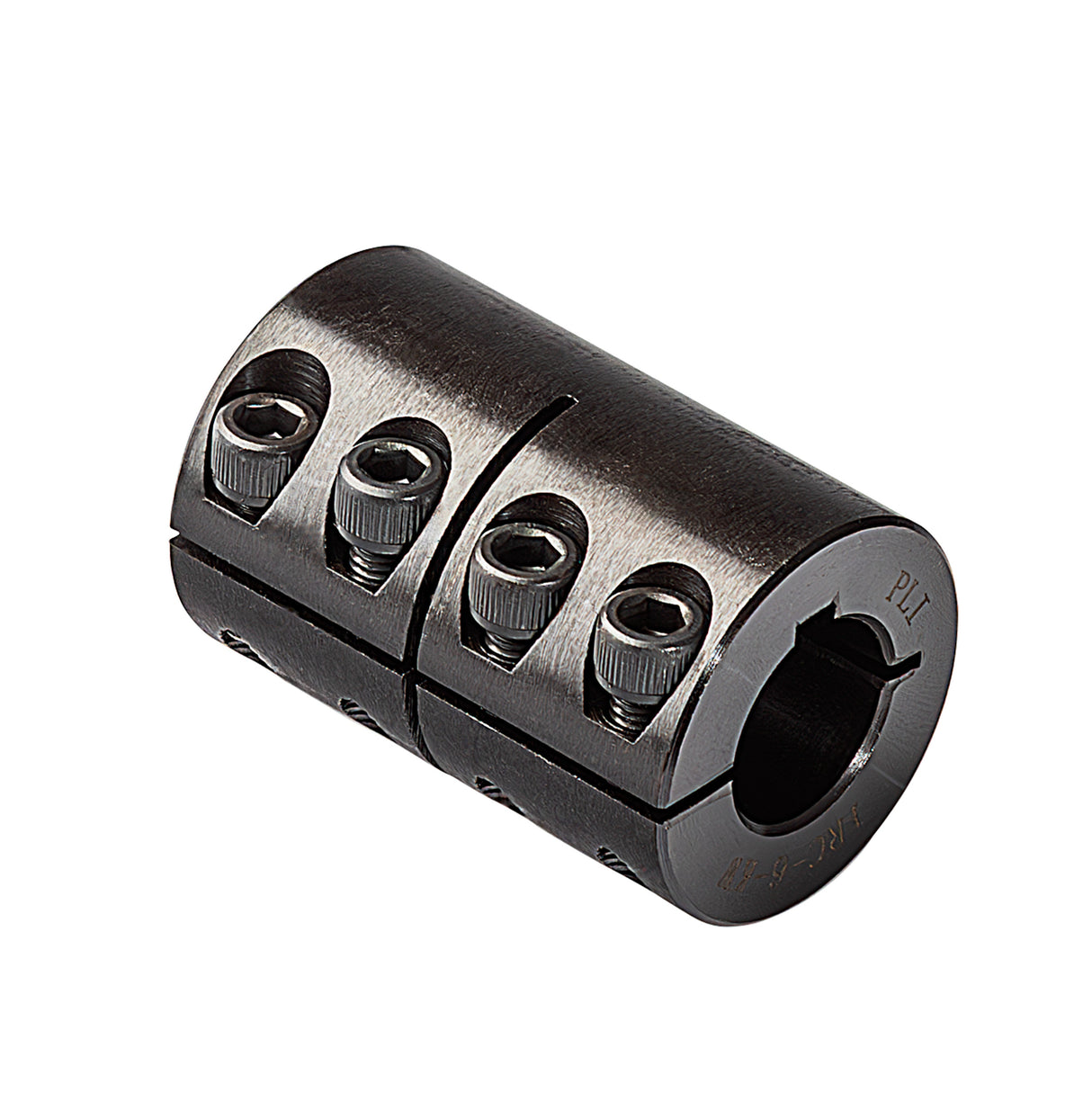 7/8" One-Piece Rigid Coupling W/ Keyway - Black Oxide | RCS-087-KW