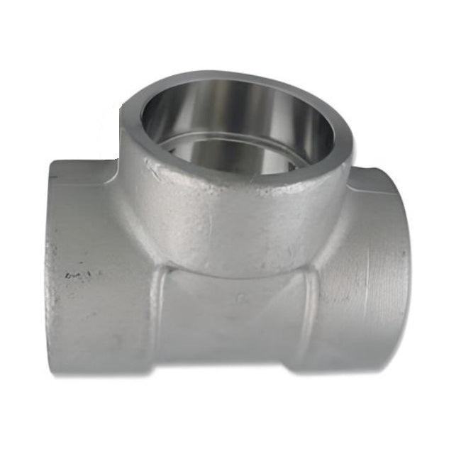 Tee Socket Weld #3000 - SS 316/316L