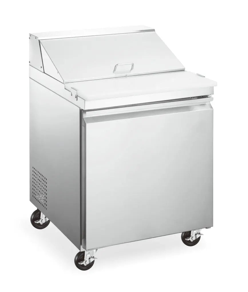 Table de préparation réfrigérée 28", 1 porte, capacité de 5,7 pi³