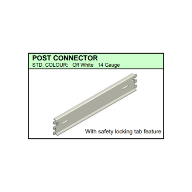 Trimline - POST CONNECTOR EZ Rect