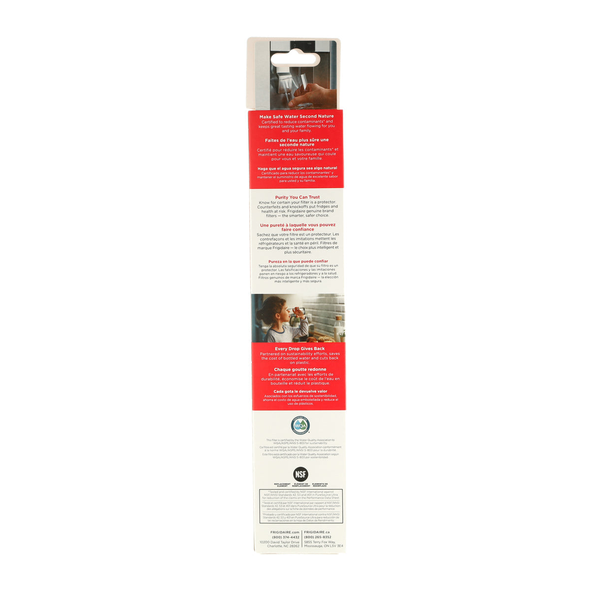 ULTRAWFC Water Filter for Frigidaire Refrigerators