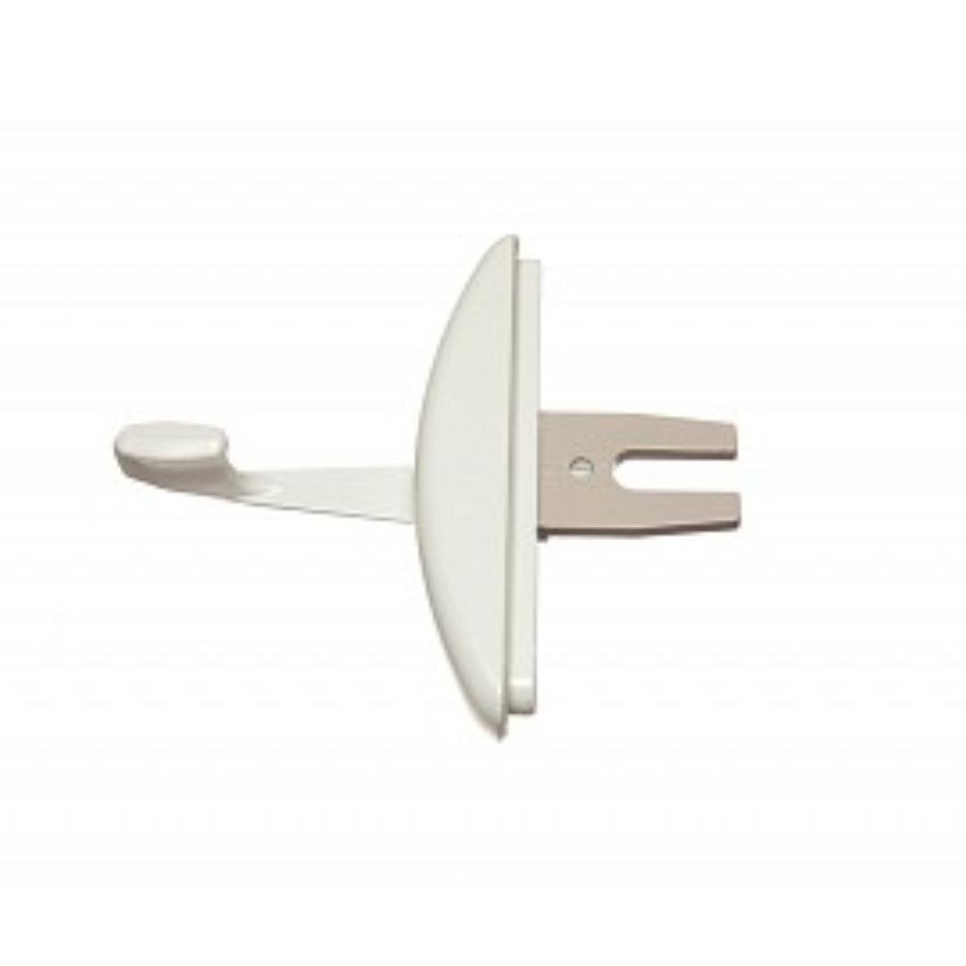 Maxim Multi-Point Lock w/Gasket (White)(Non-Handed Long Fork)