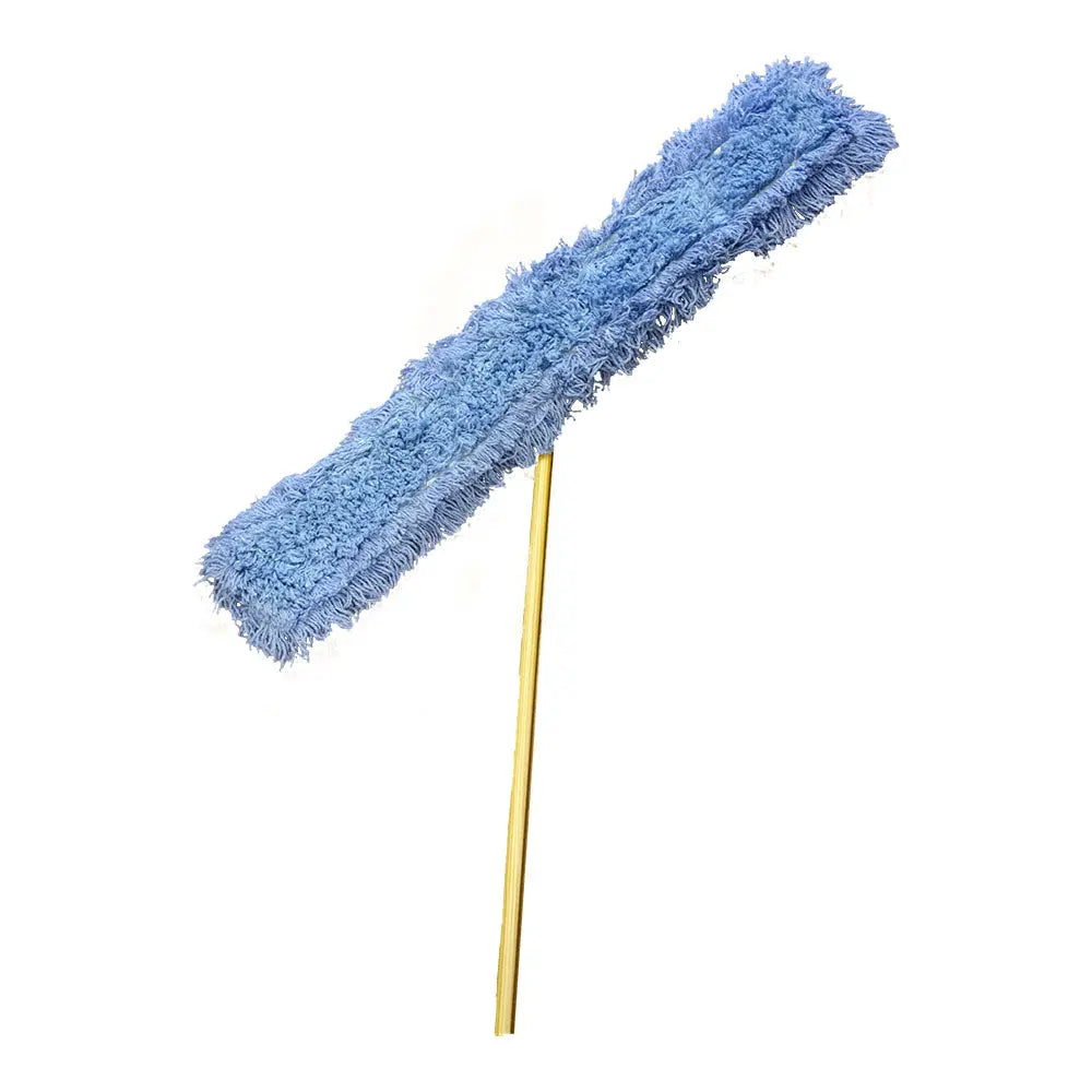 Vadrouille 48" large sèche synthétique bleu avec manche