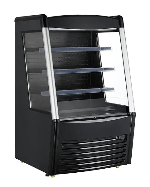 Vitrine réfrigérée ouverte 36" (noir) 390 L