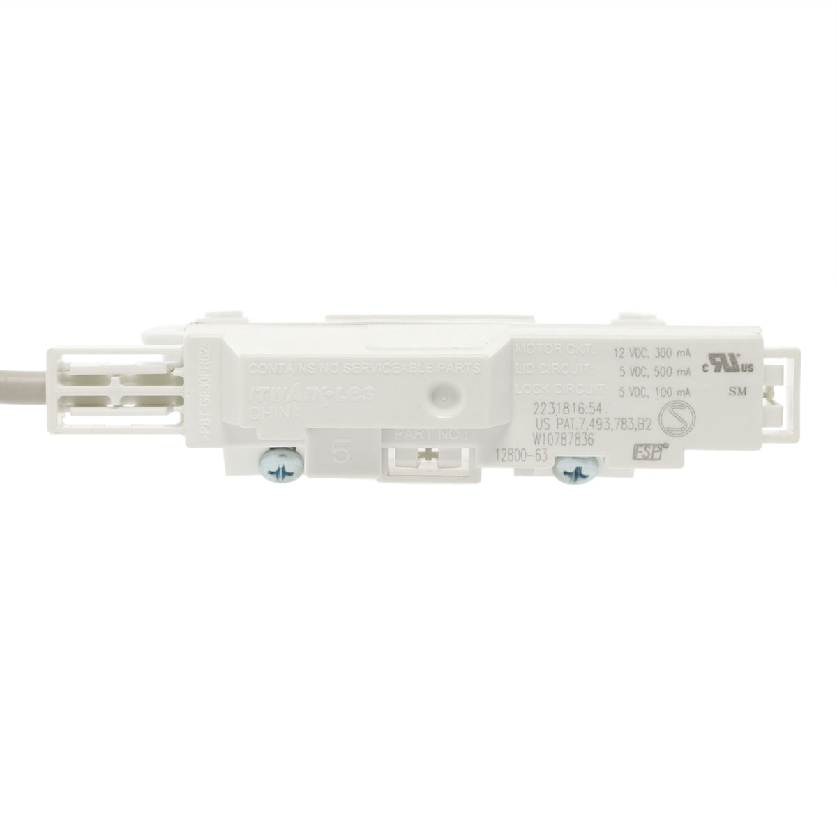 W10810403 Whirlpool Washer Door Latch Replacement Part