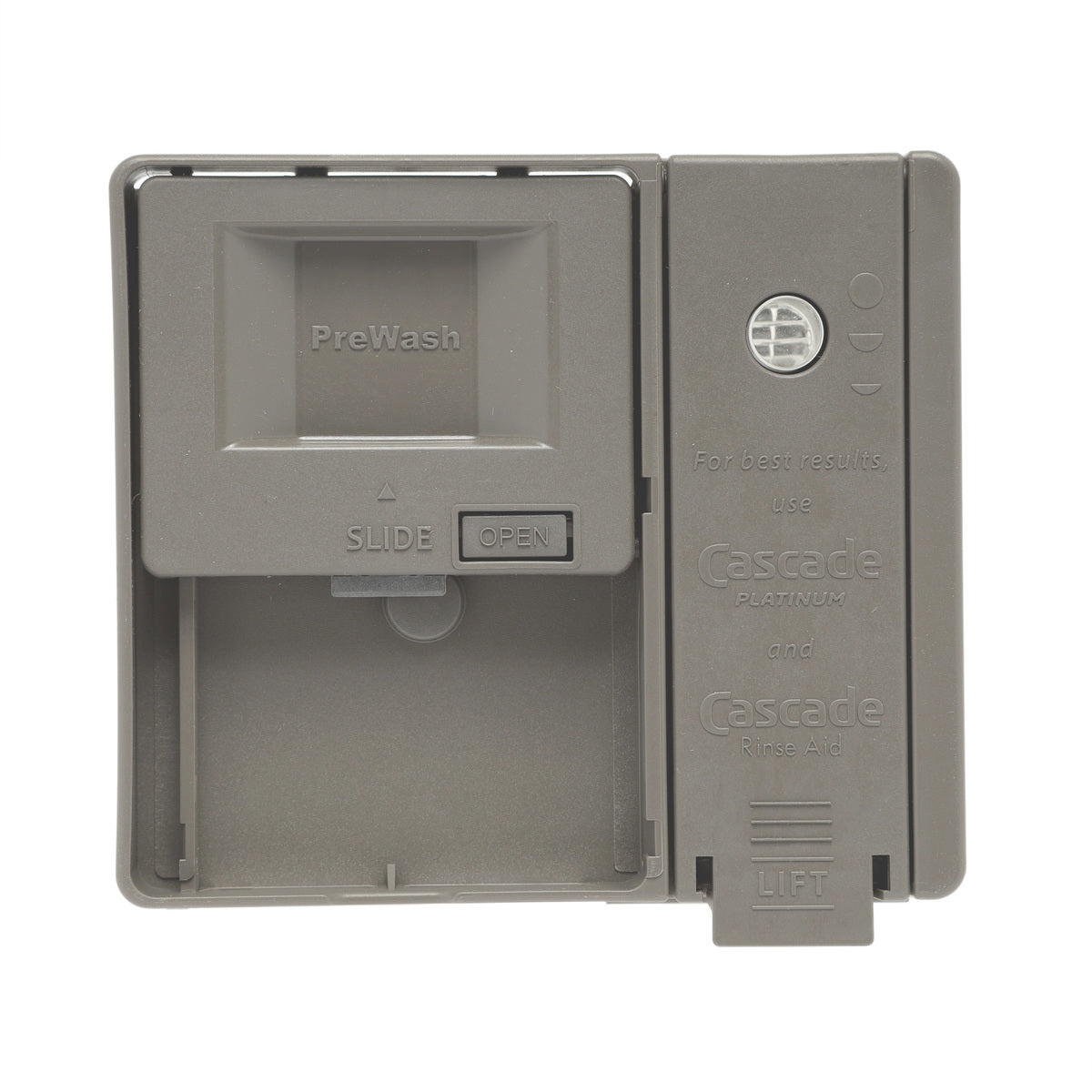 W10861000 Whirlpool Dishwasher Soap Dispenser Part