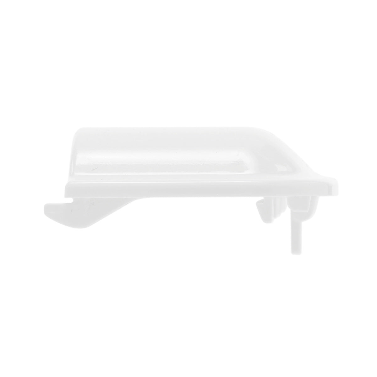 Whirlpool W10861225 White Dryer Door Handle Part